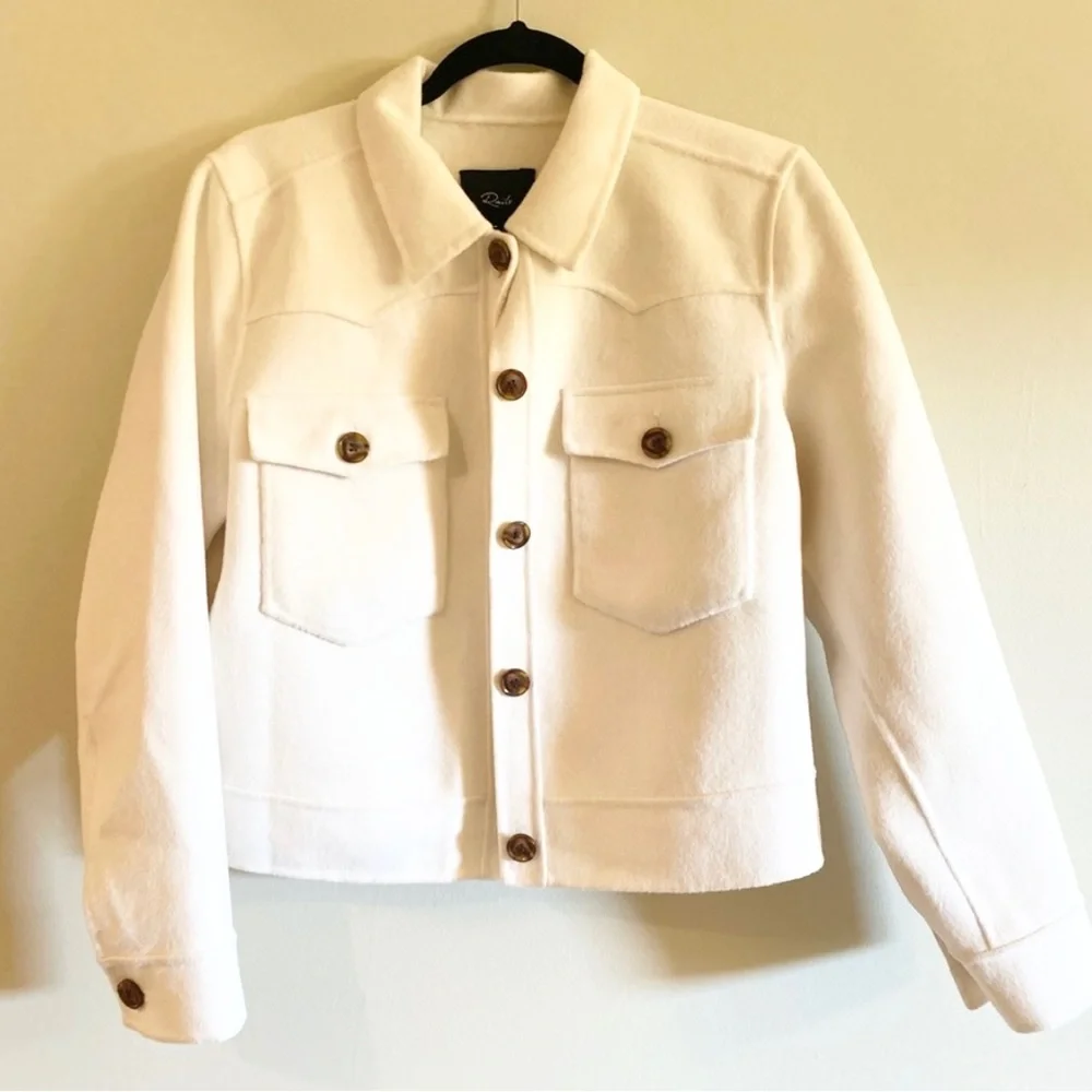 Rails Easton Jacket in White‎